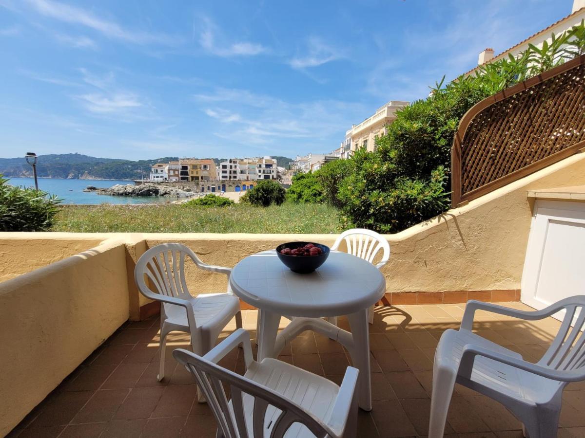 Playa Canadell MAR P primera línea de mar con terraza Calella De Palafrugell Exterior foto