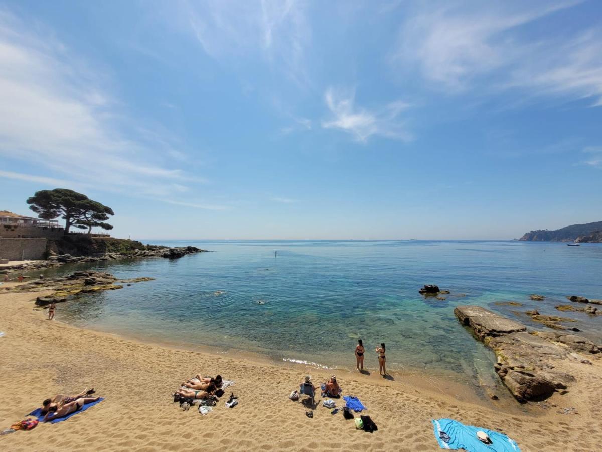 Playa Canadell MAR P primera línea de mar con terraza Calella De Palafrugell Exterior foto