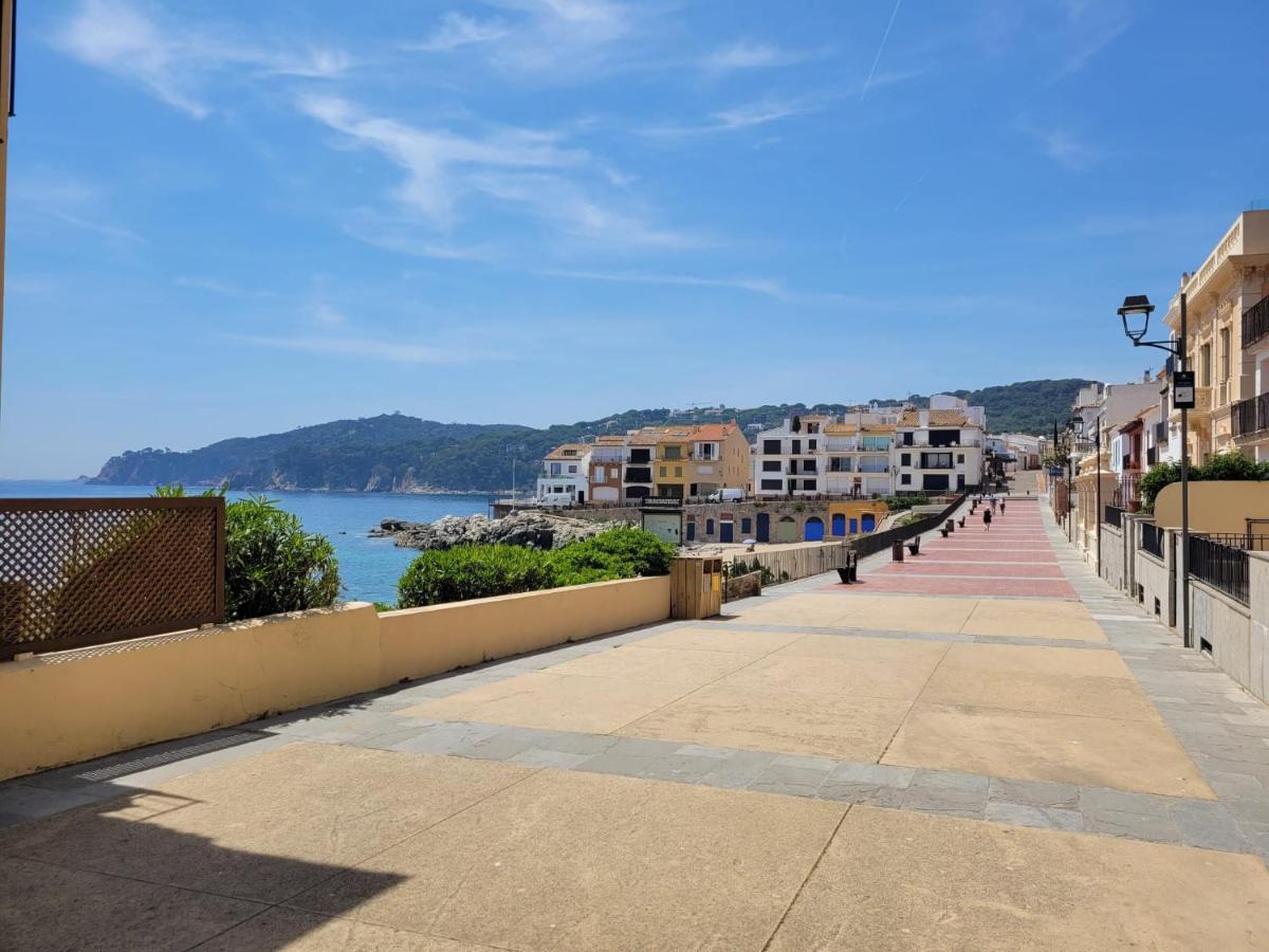 Playa Canadell MAR P primera línea de mar con terraza Calella De Palafrugell Exterior foto