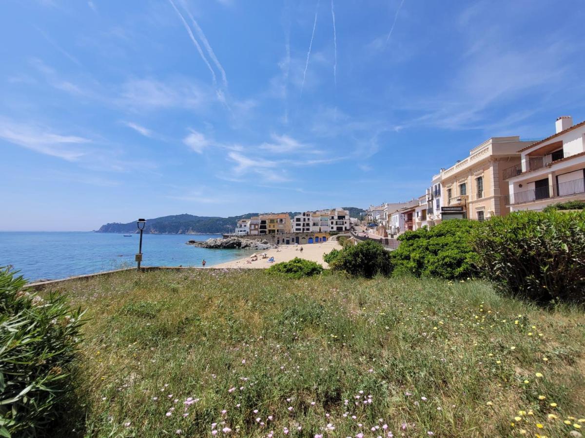Playa Canadell MAR P primera línea de mar con terraza Calella De Palafrugell Exterior foto